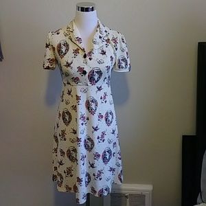 Sourpuss Rockabilly Casual Pin Up Dress